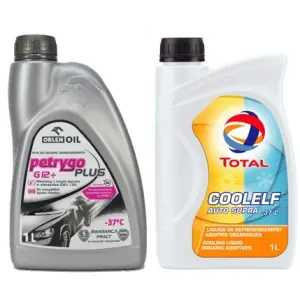 Антифриз, вода дистильована