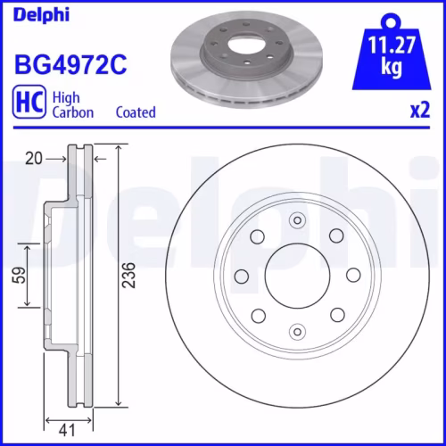 Delphi BG4972C