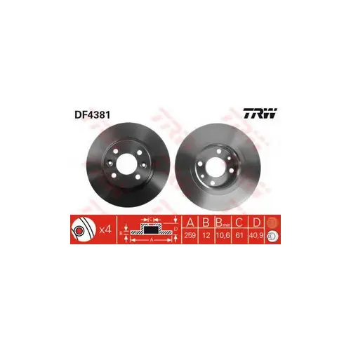 TRW DF4381